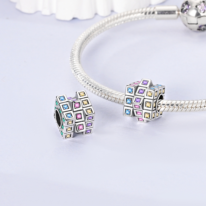 925 Sterling Silver Beaded Pendant Jewelry, Gift for Her